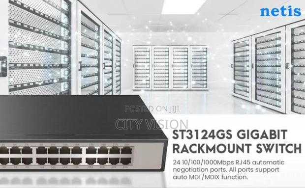 Netis St3124gs 24 Port Gigabit Ethernet Switch - thumbnail 3