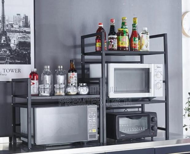 Metallic Microwave Stand One Layer,Two Layers - main view