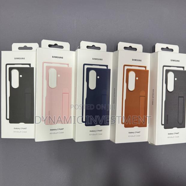 Samsung Galaxy Z Fold 7 Luxury Leather Vegan Case Cover - main view