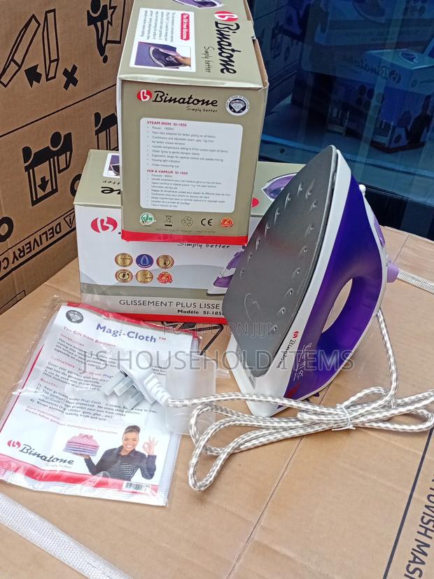 Binatone Dry Iron Box – Non-Stick Soleplate, Fast Heating - main view