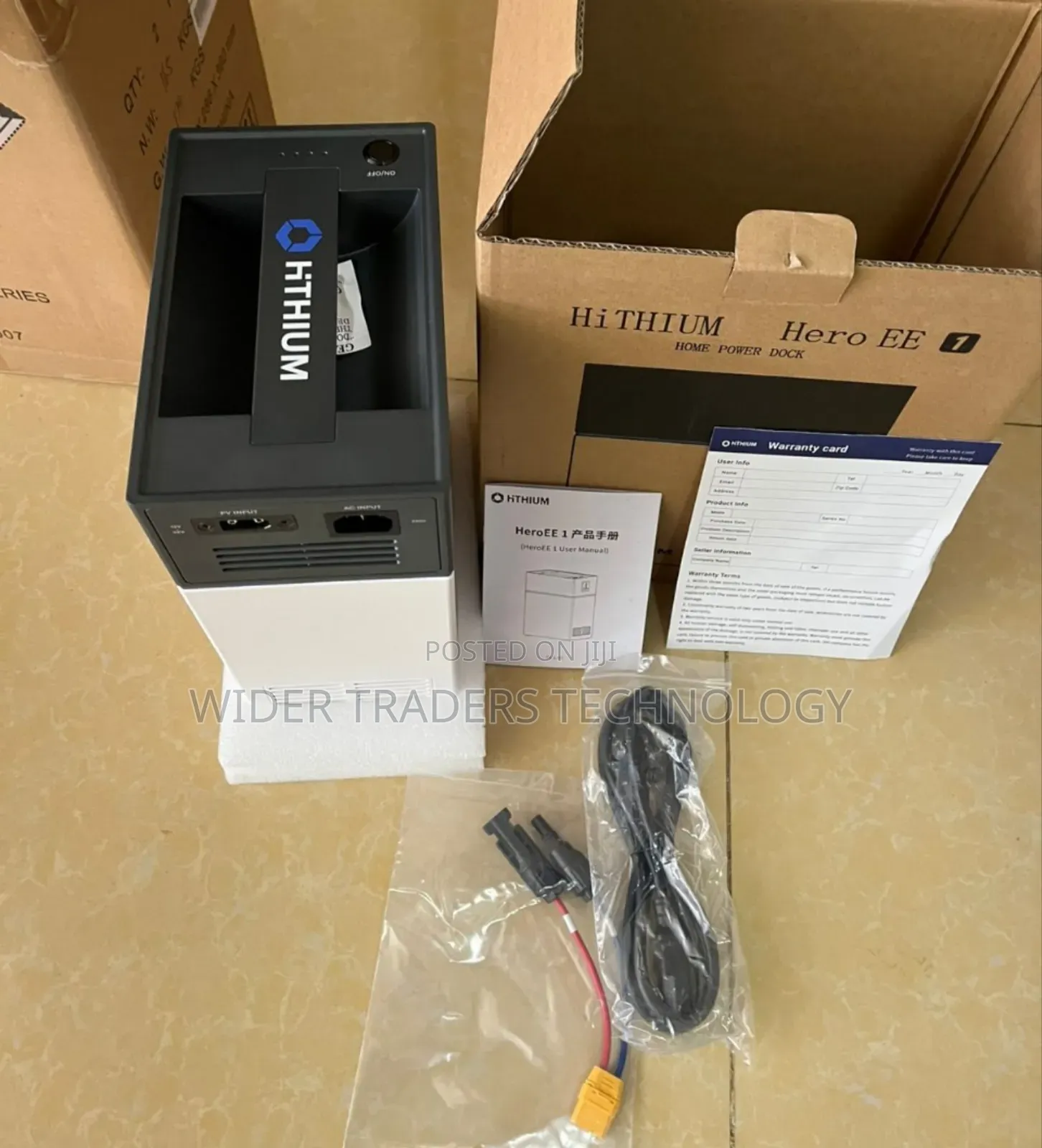 Portable Powerbank Station Solarpower Lithium 3 In1 Inverter