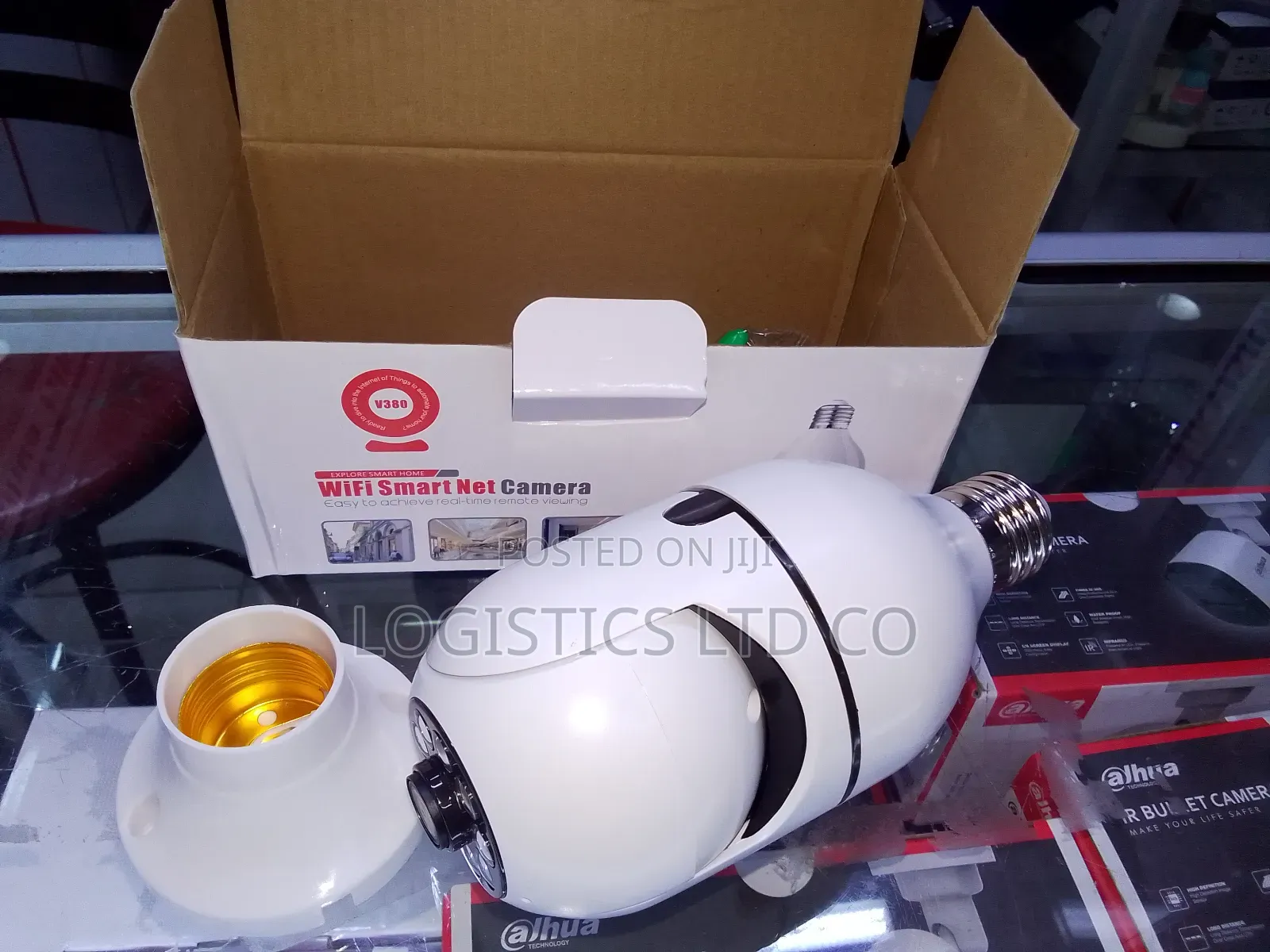 One Eye Ball Remote Controlled Bulb Plug CCTV Camera