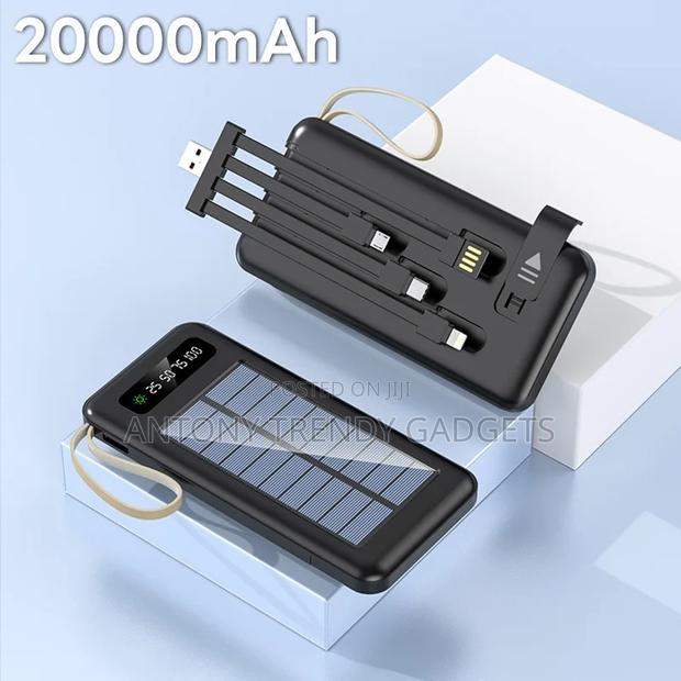 Ami Am-26 – Fast Charging Solar Power Bank With Led Level - thumbnail 3