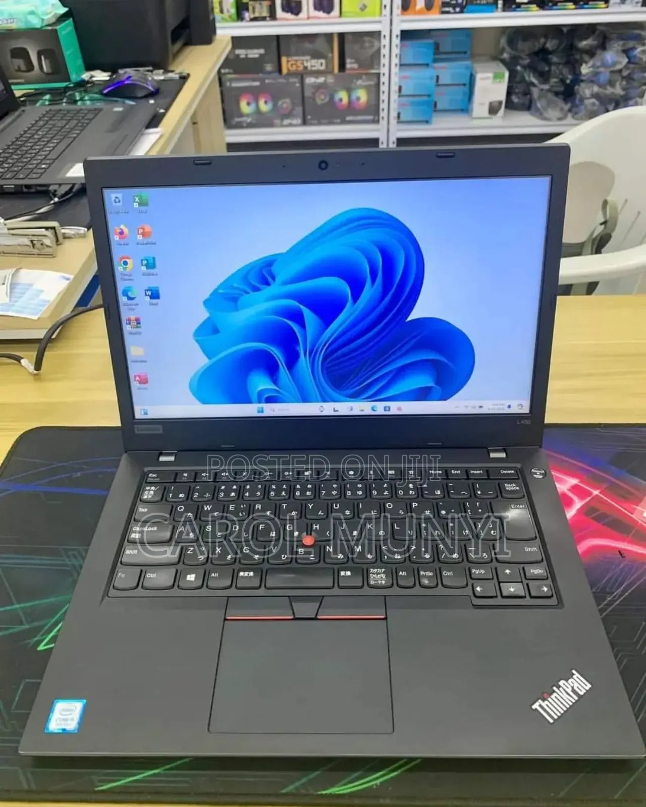 New Laptop Lenovo ThinkPad L480 8GB Intel Core I5 SSD 256GB