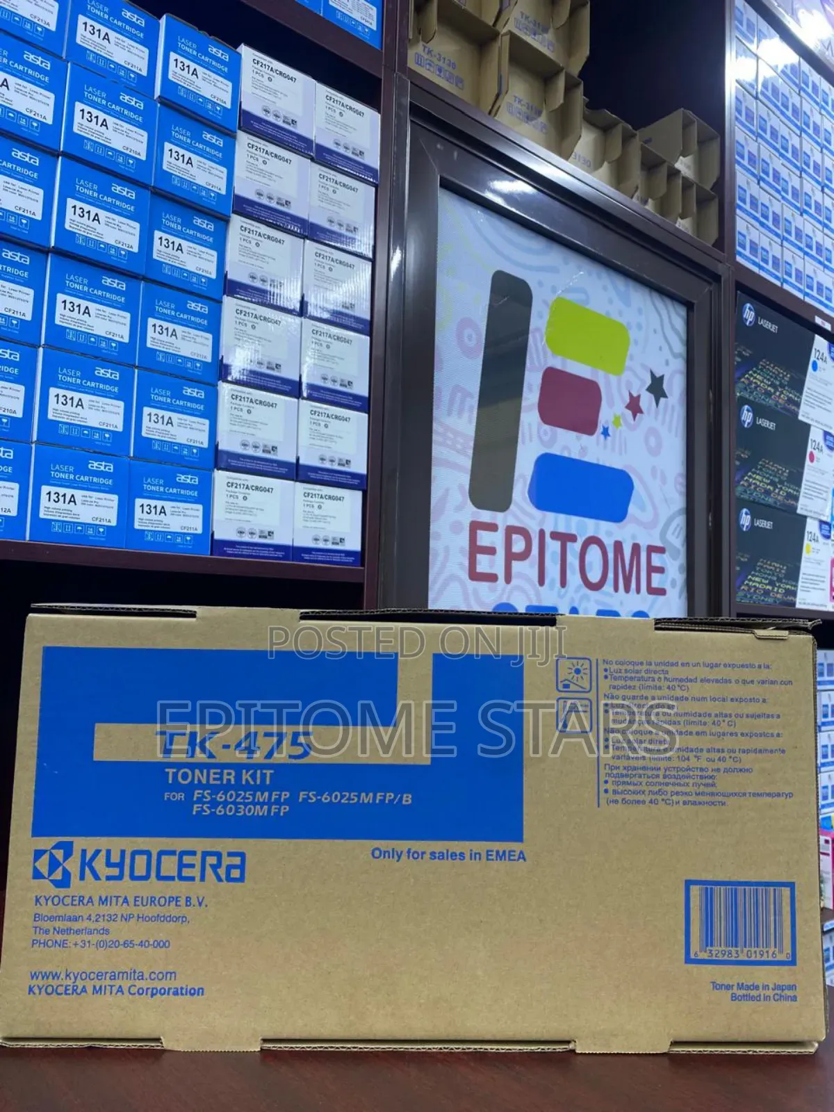 Kyocera Fs-6525mfp/Fs-6530mfp Toner Tk 475 Yield 15,000