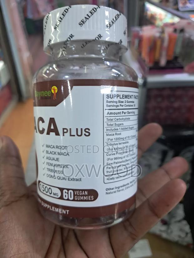 Wins Town Daynee Duolatan Maca Plus Vegan Gummies - thumbnail 4