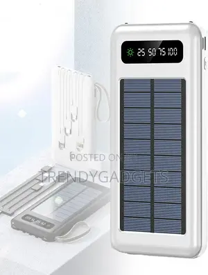 Ami Am-26 Power Bank – Solar, 4 Inputs, 2 Usb Outputs