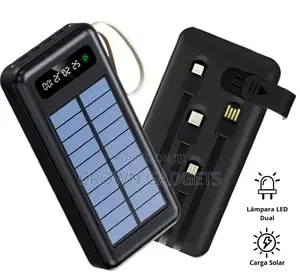 Solar Charging Power Bank –Ami Am-26 With Type-C Lightning