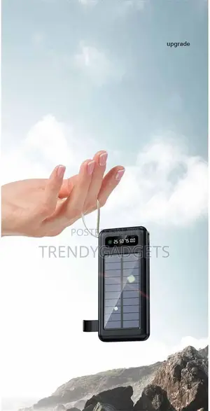 Solar Power Bank 20000mah – Ami Am-26 Fast Charging