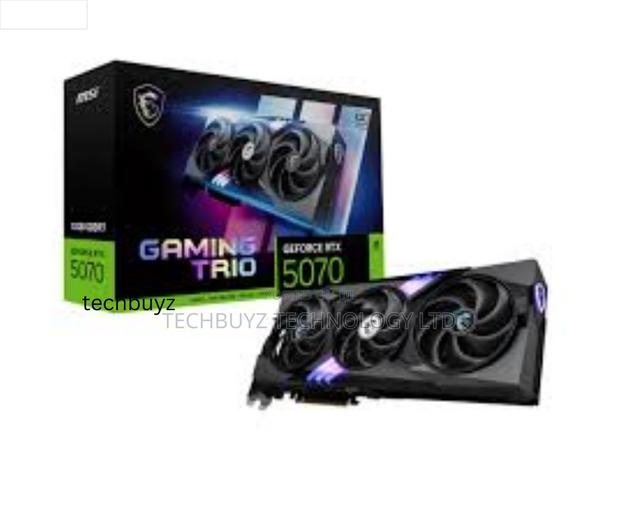 Msi Geforce RTX 5070 12gb Gaming Trio Oc - main view