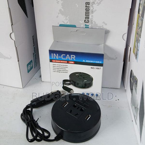 Ac 220v Dc 12v 2 Ports and 4 Usb Outlets Car Power Inverter