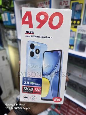 New Itel A90 128 GB Black - main view