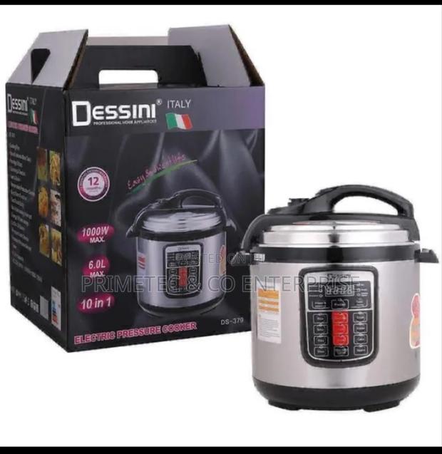 6 Litre Electric Pressure Cooker - main view