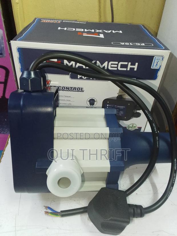 Maxmech Pressure Control/Pump Controller - main view