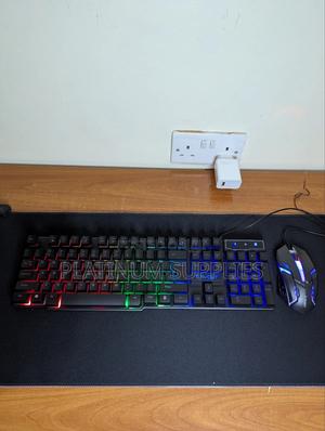Tf200 Wired Gaming Keyboard and Mouse, 104 Keys Membrane RGB - main view