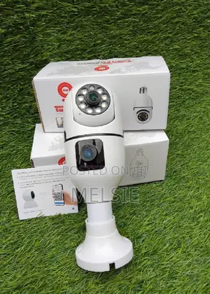 PTZ Home Security CCTV Dual Lens Screen 1080p