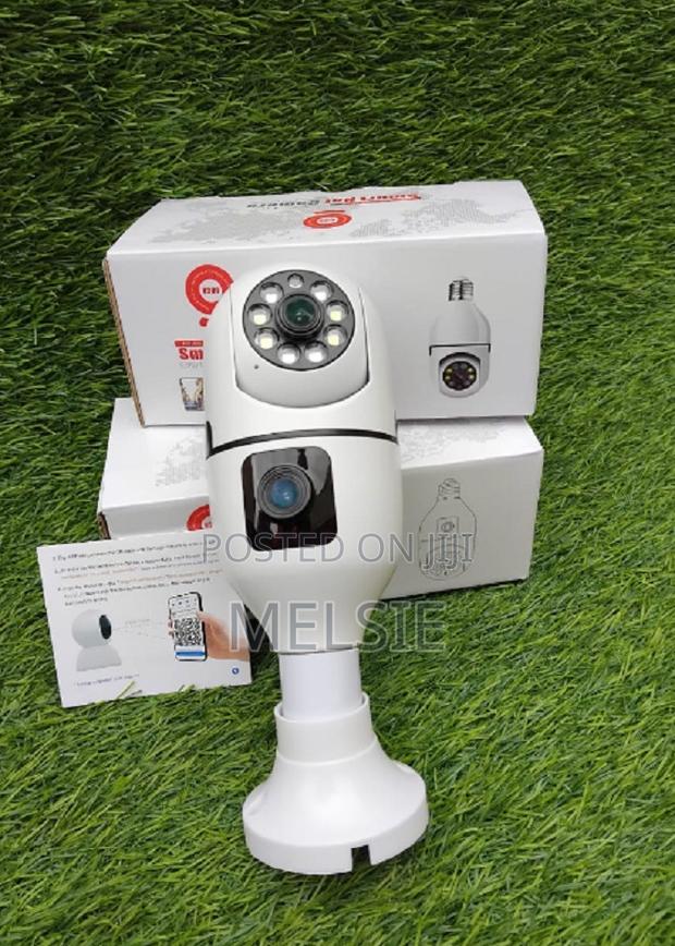 PTZ Home Security CCTV Dual Lens Screen 1080p