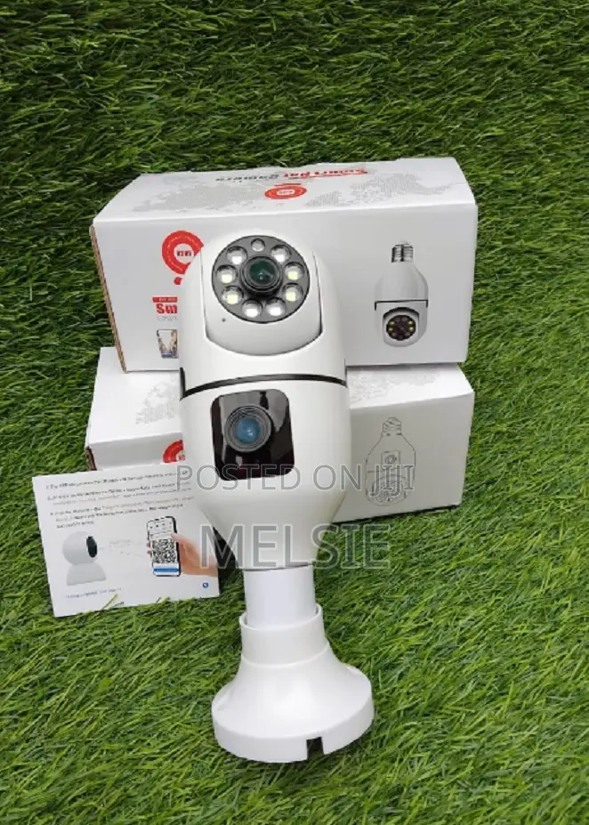 PTZ Home Security CCTV Dual Lens Screen 1080p
