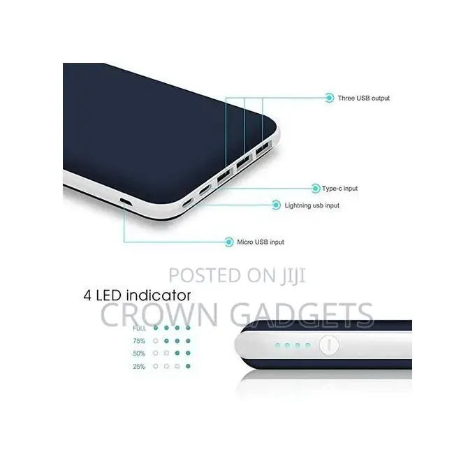 Universal Veger V11w Powerbank 25000mah for Phones Tablets