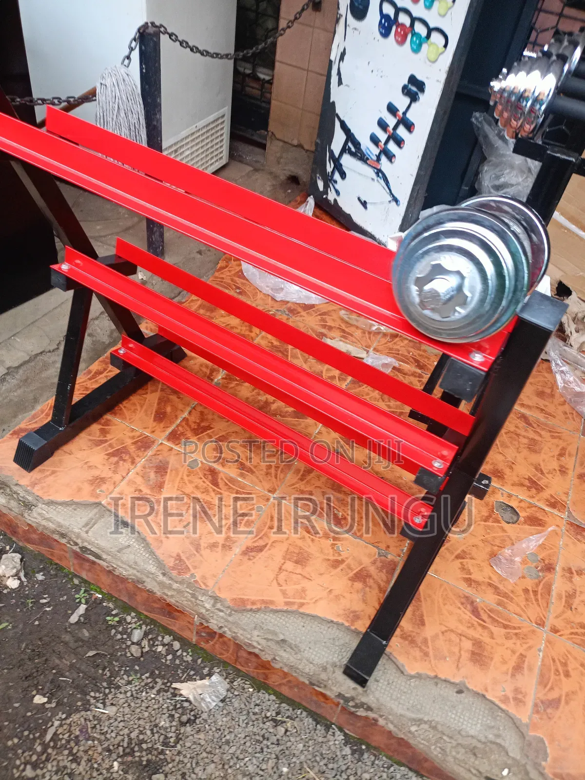 Three Tier Dumbbell Rack++ Three Tier Weights Rack