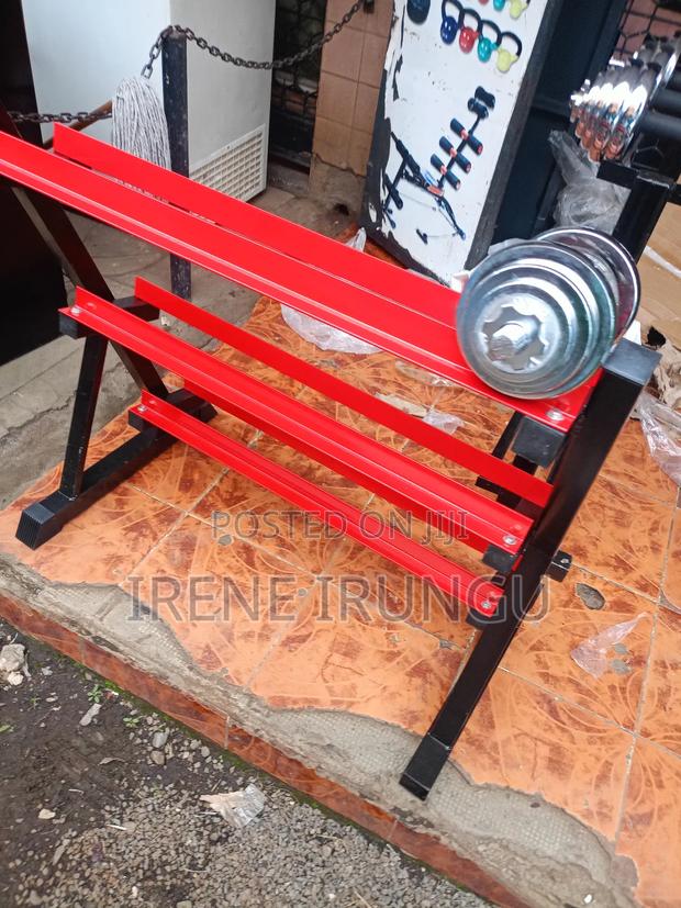 Three Tier Dumbbell Rack++ Three Tier Weights Rack