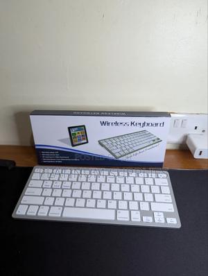 Wireless Mini Bluetooth Keyboard Silent Mac Keyboard Slim - main view