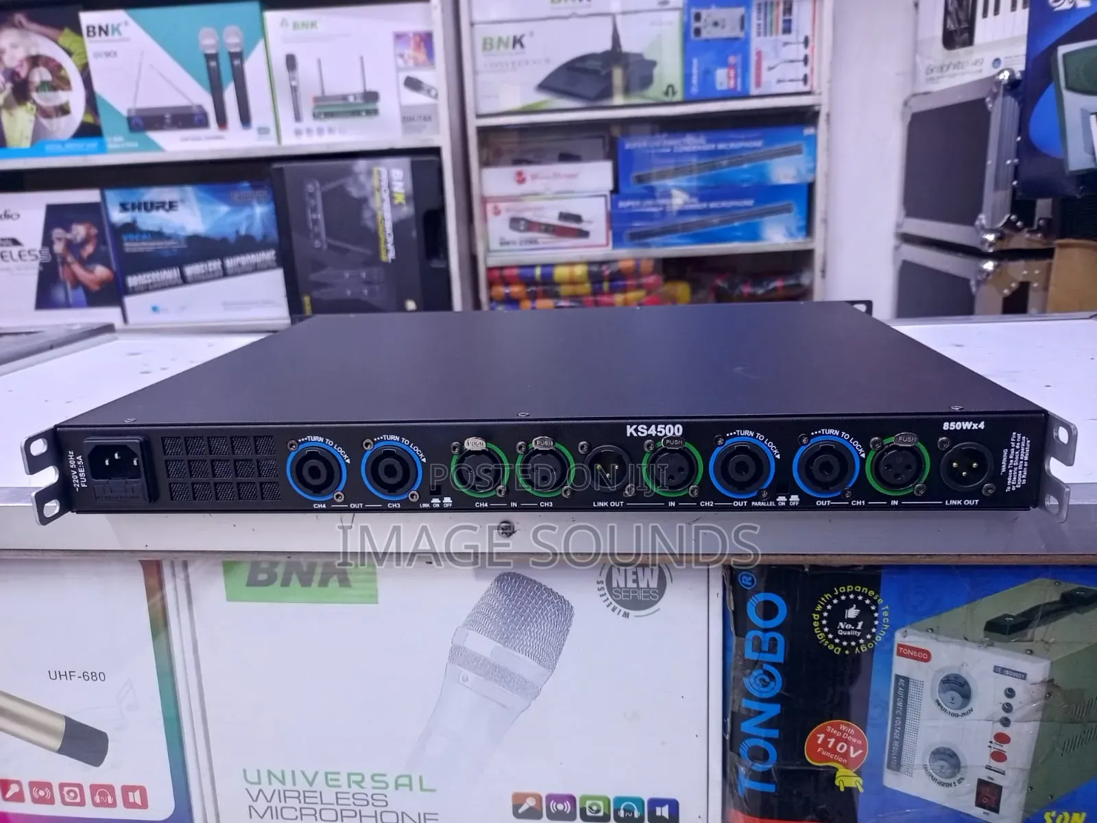 1u Power Amp 3400 Watts (Ks 4500)