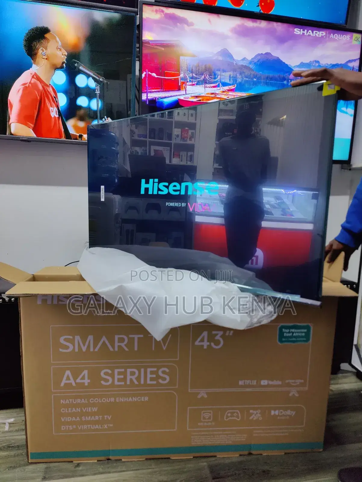 Hisense 43 Qled Smart Tv
