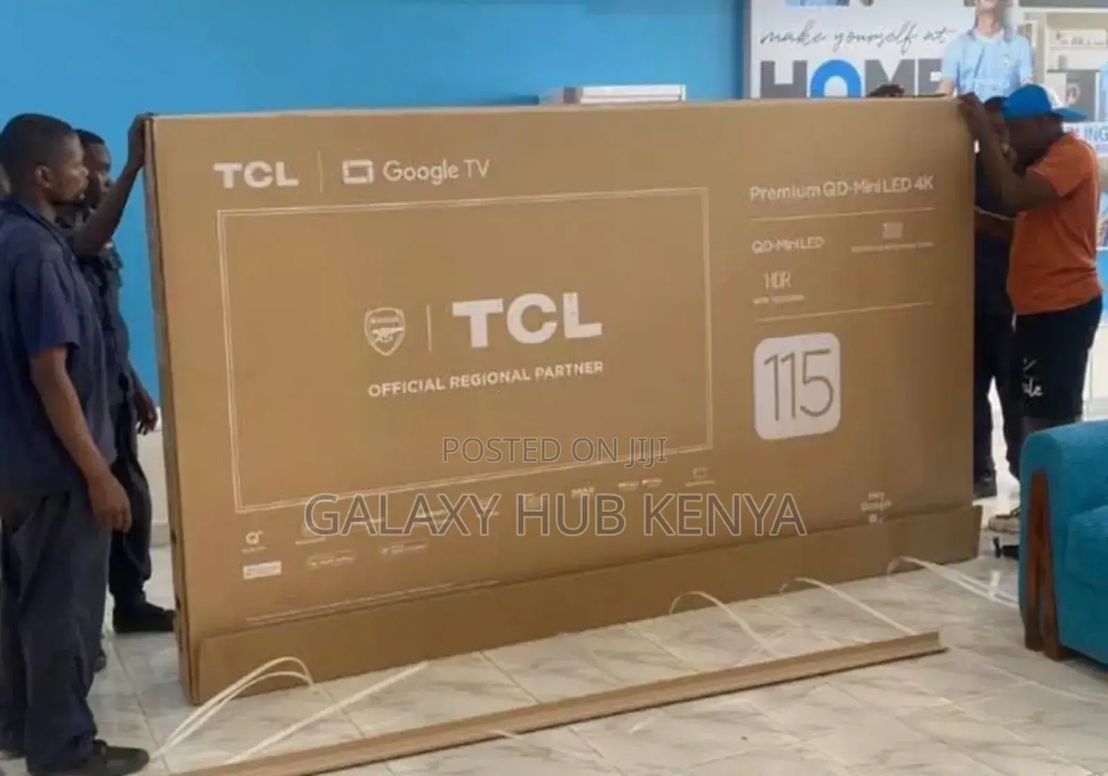 TCL 115” 115c7k Biggest Worlds Qd-Mini Led Tv