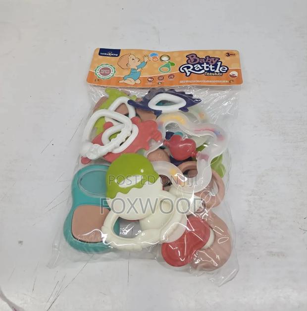 Baby Rattle and Teether a Set of 12pcs - thumbnail 3