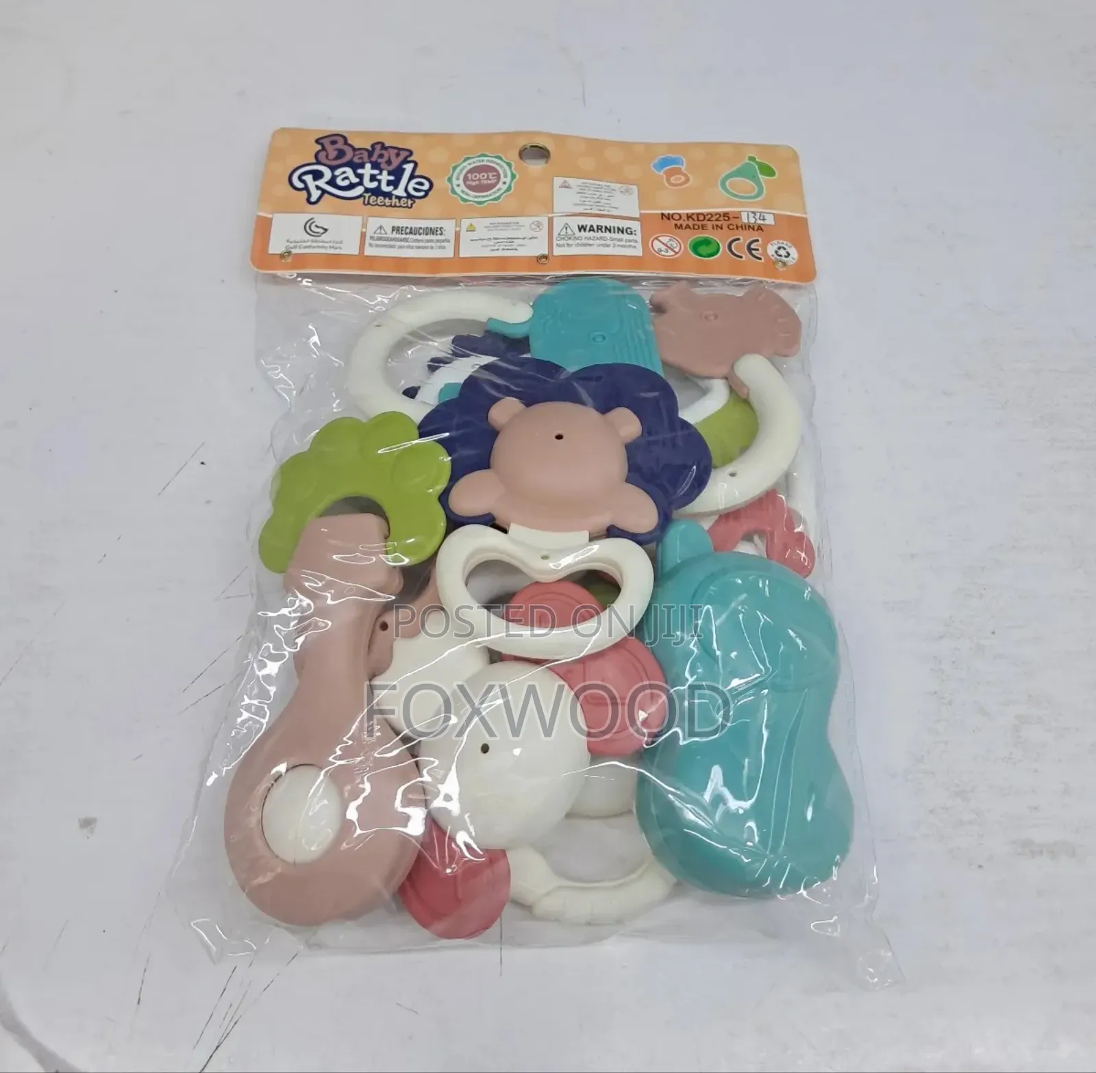 Baby Rattle and Teether a Set of 12pcs