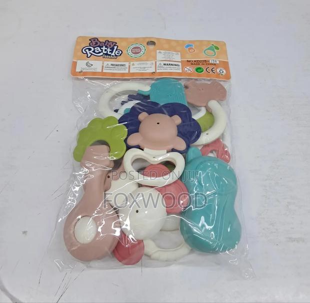 Baby Rattle and Teether a Set of 12pcs - thumbnail 4