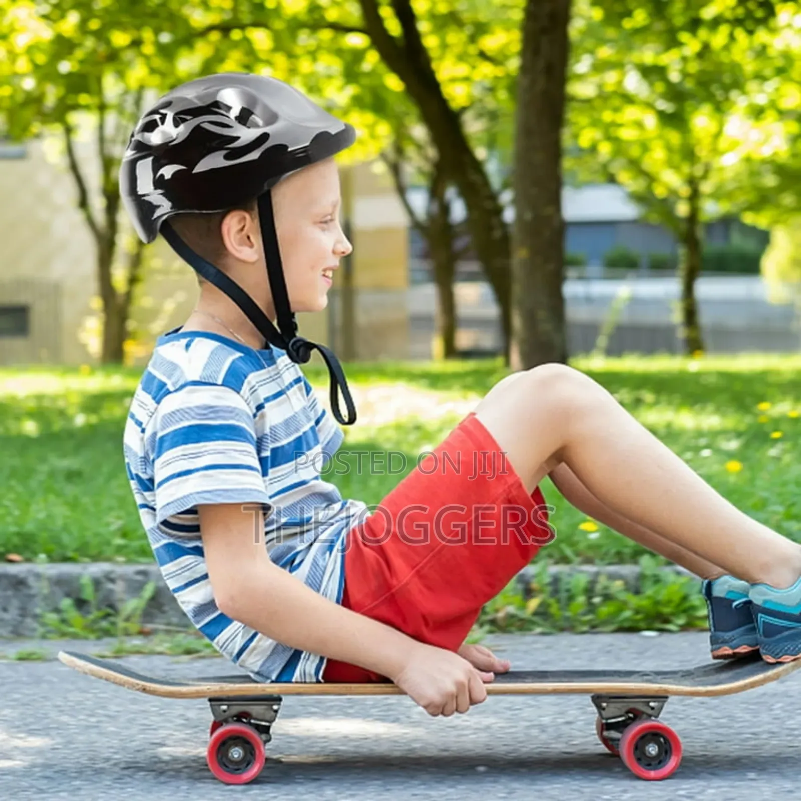 7pcs Set Children's Protective Gear Safety Helmet Knee Elbow