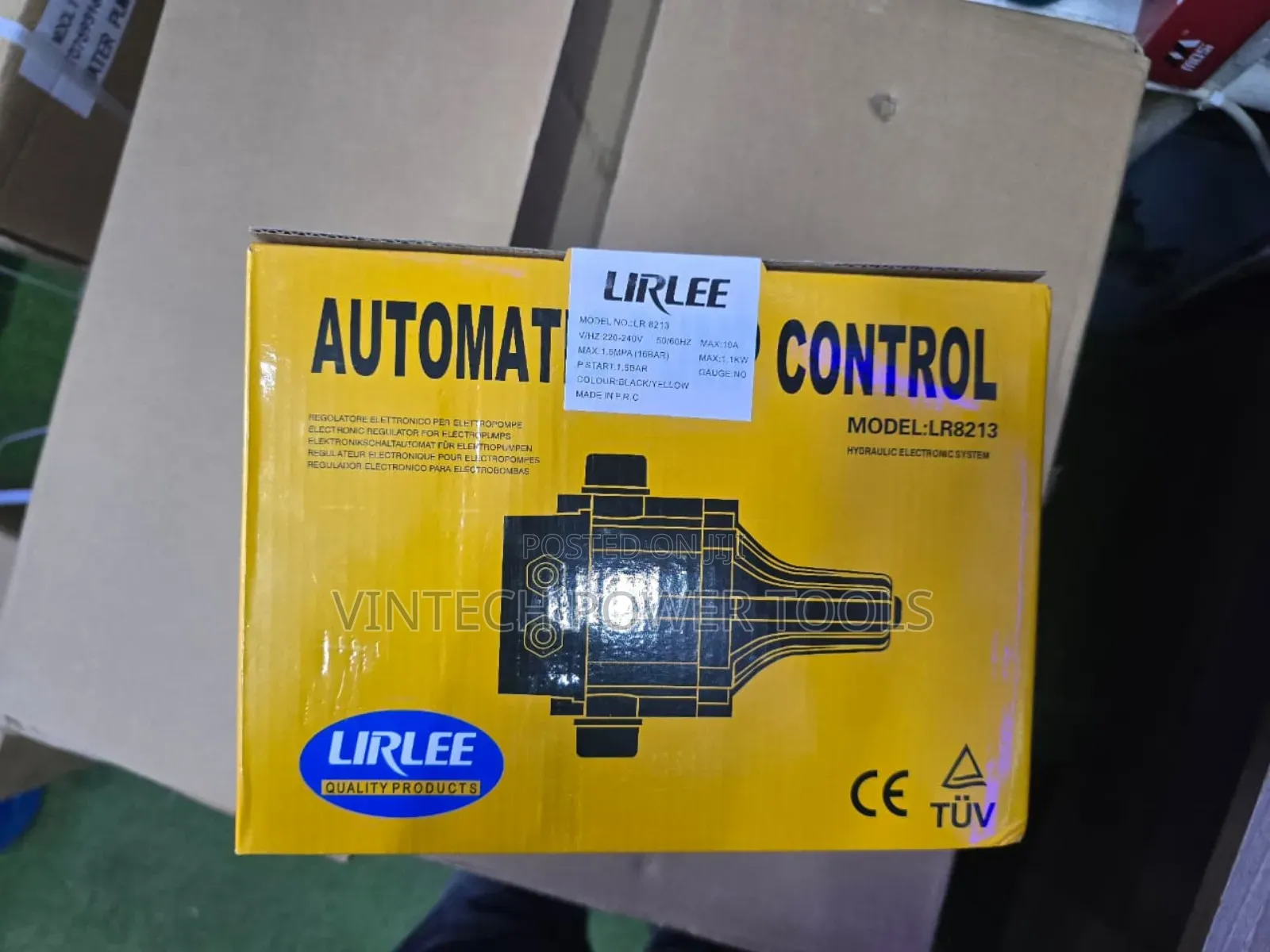Lirlee Pressure Control