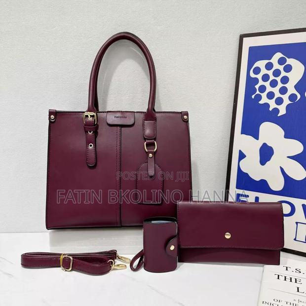 3 PCS Soft Leather Bag - main view