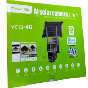 Vc13- 4g Ai Solar Camera 2in 1 Dual Camera (Calus)