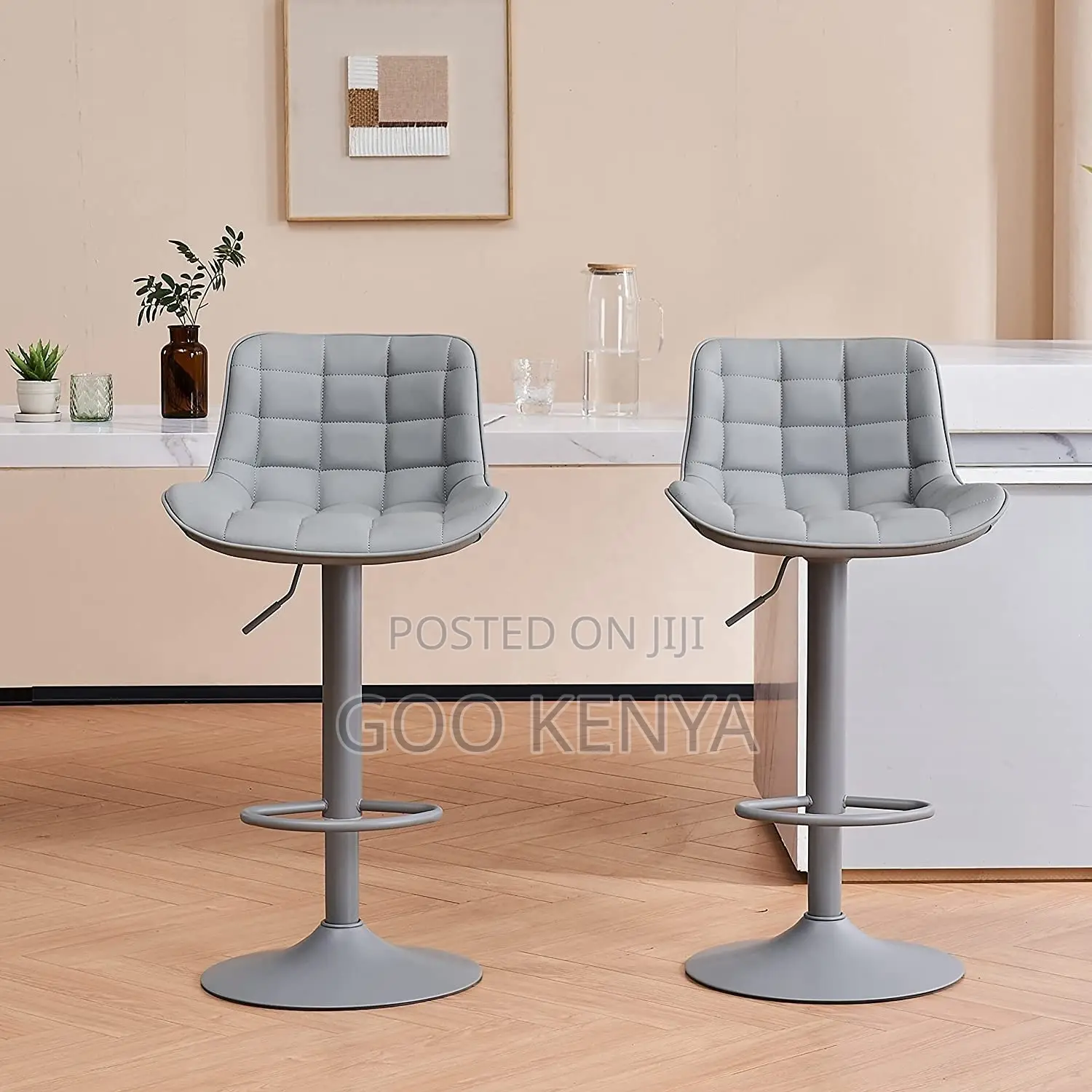 Dining Chair ; High Back Leather Stool Bar Chairs