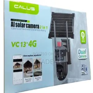 Vc13- 4g Ai Solar Camera 2in 1 Dual Camera (Calus)