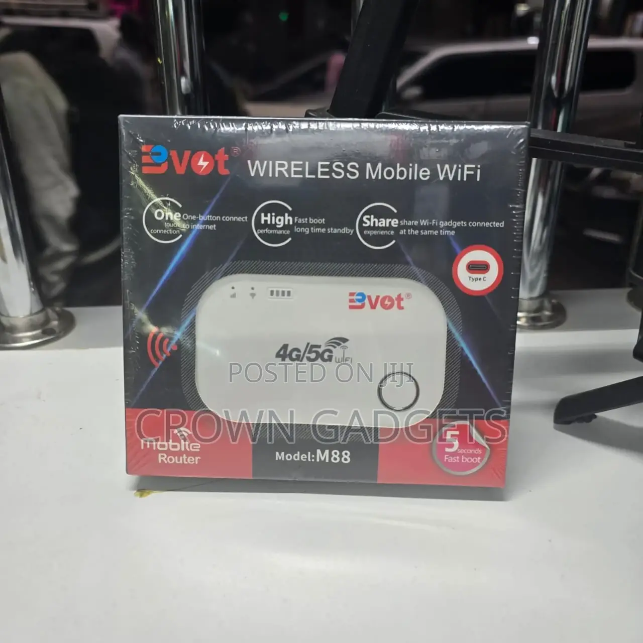 Bvot Mobile Hotspot – Rechargeable 4g Wifi Router