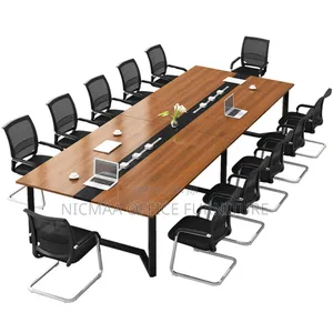 2.4m Office Furniture Luxurious Conference Table Set