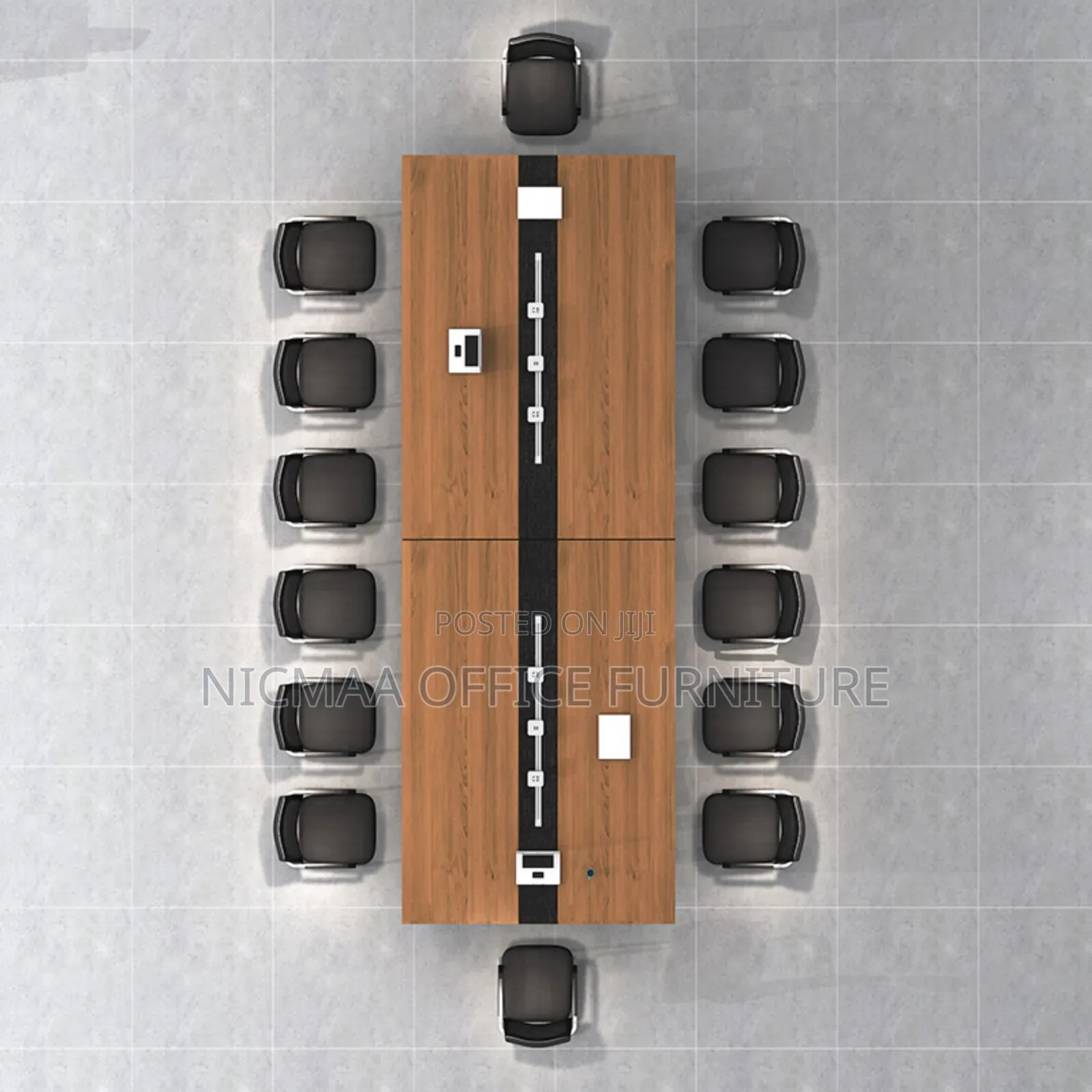 2.4m Office Furniture Luxurious Conference Table Set