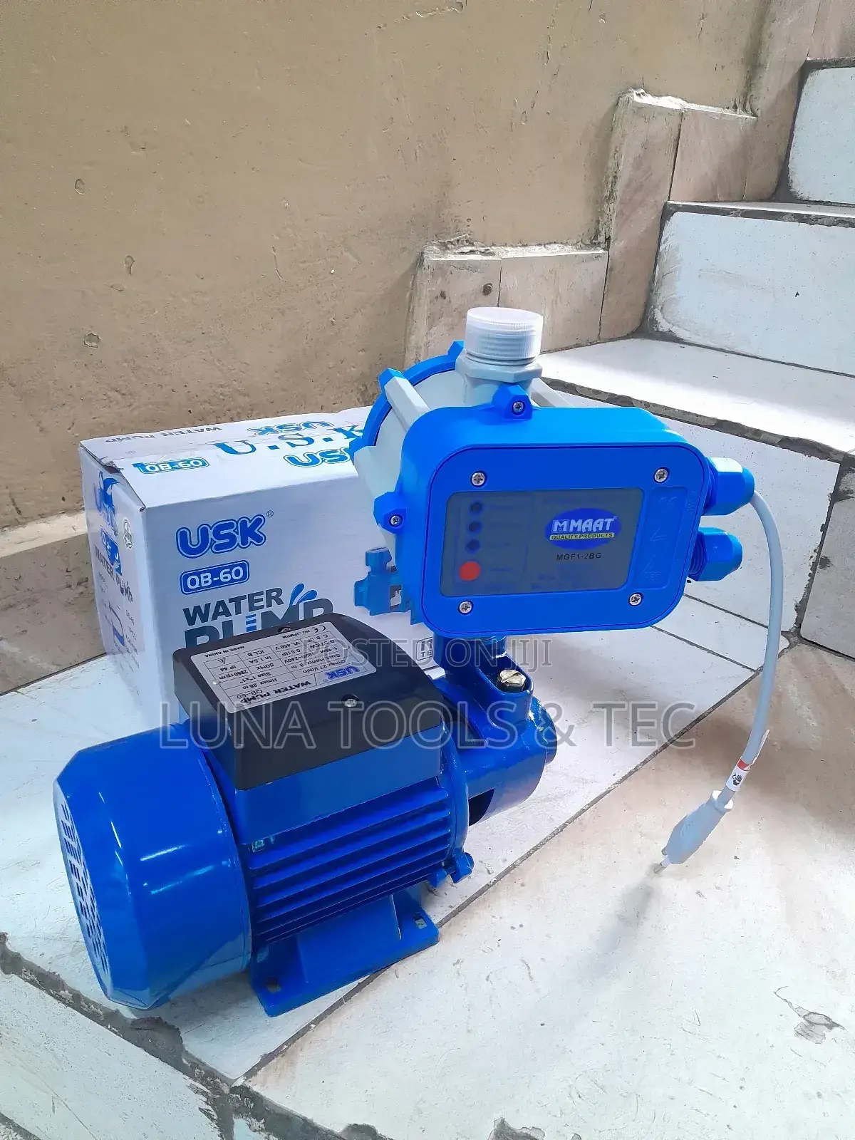 0.5hp Continuous Duty Surface Pump 28m Head +Pump Control