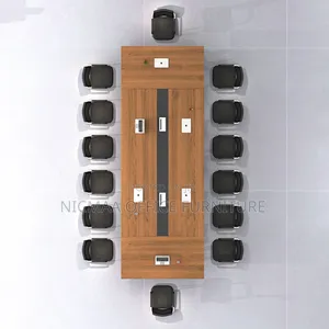 Hyz06n Office Furniture Meeting Conference Table Set 2800mm
