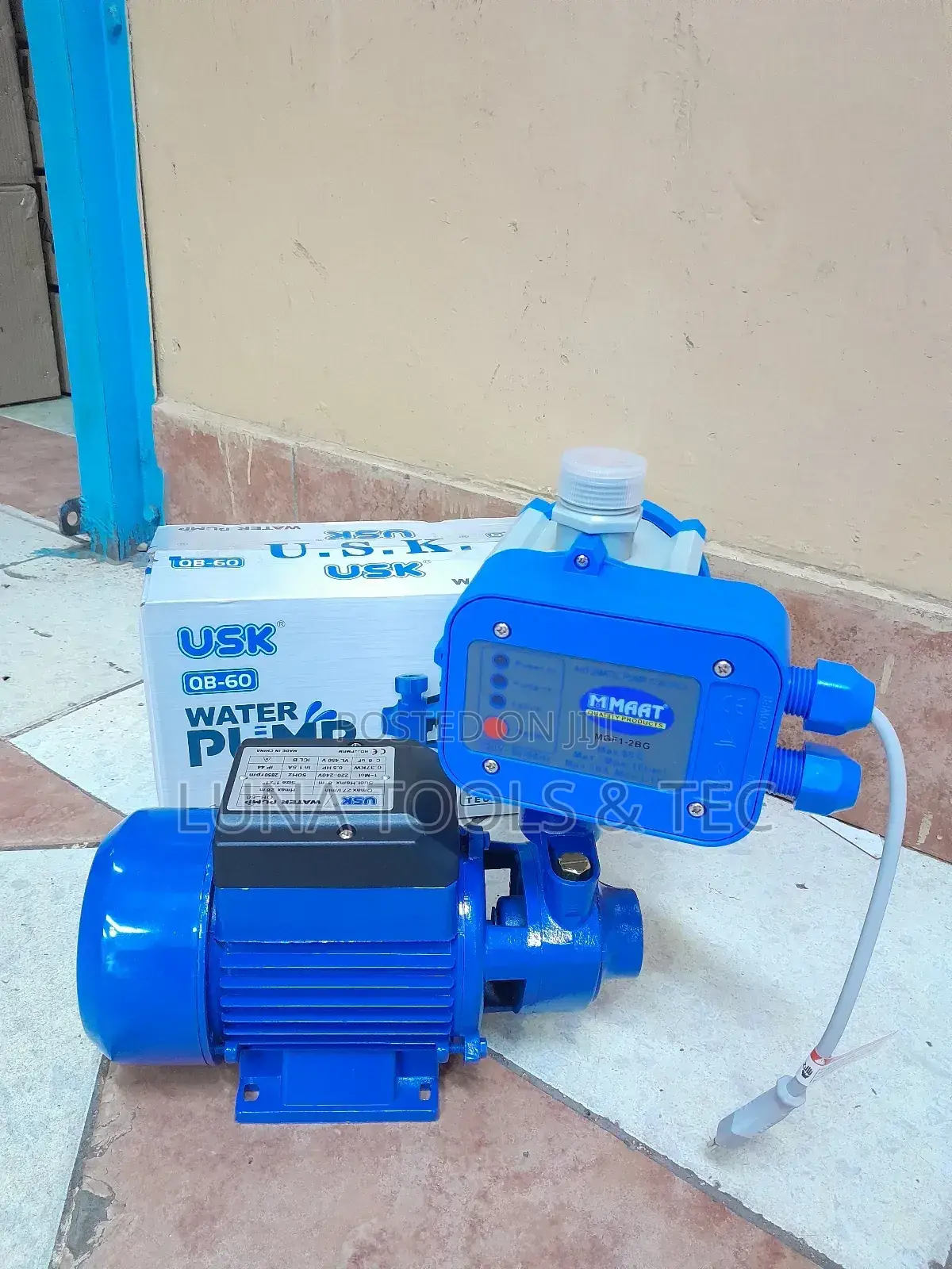 Original 0.5hp Usk Pump 28m Head and Pump Control
