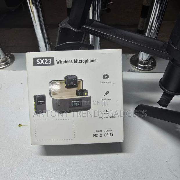 Sx23 Vlogging Mic – Portable Lavalier Wireless Microphone - main view