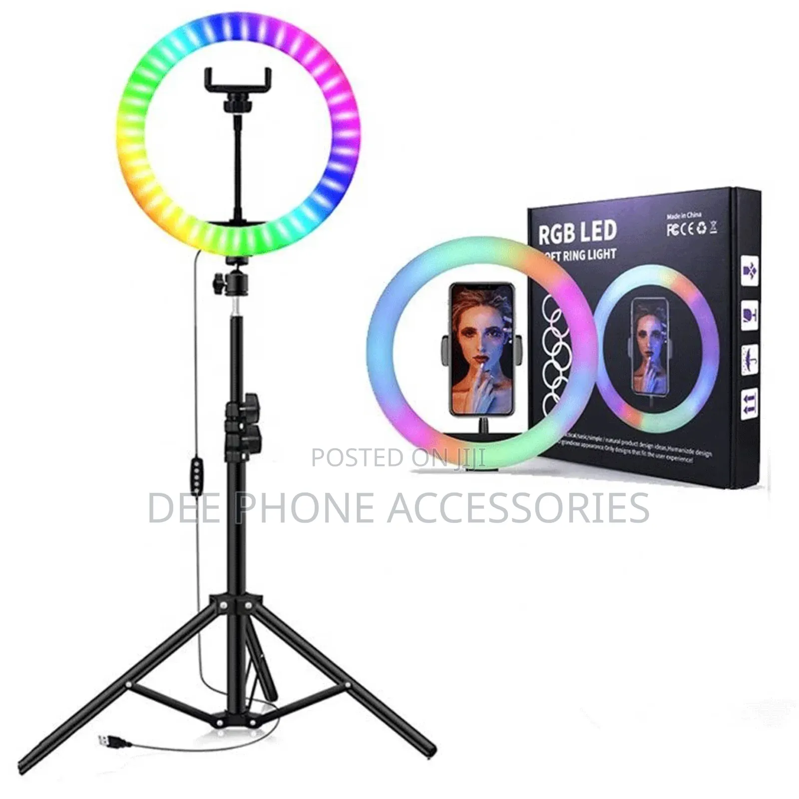 12.5 " Inches RGB Ringlight + Stand