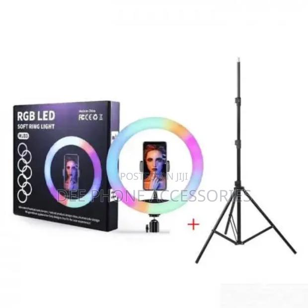 12.5 " Inches RGB Ringlight + Stand - main view