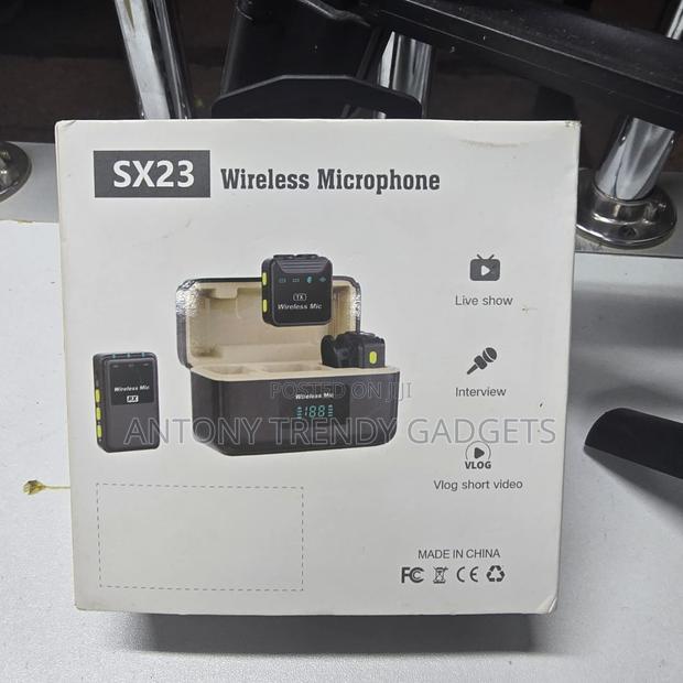 Sx23 Interview Mic – Wireless Audio Recording For Mobile - main view