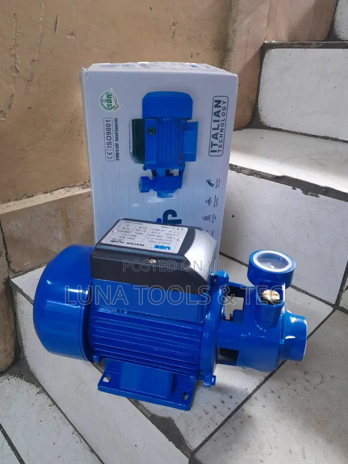 Usk Booster Surface Pump 0.5hp 28m Head