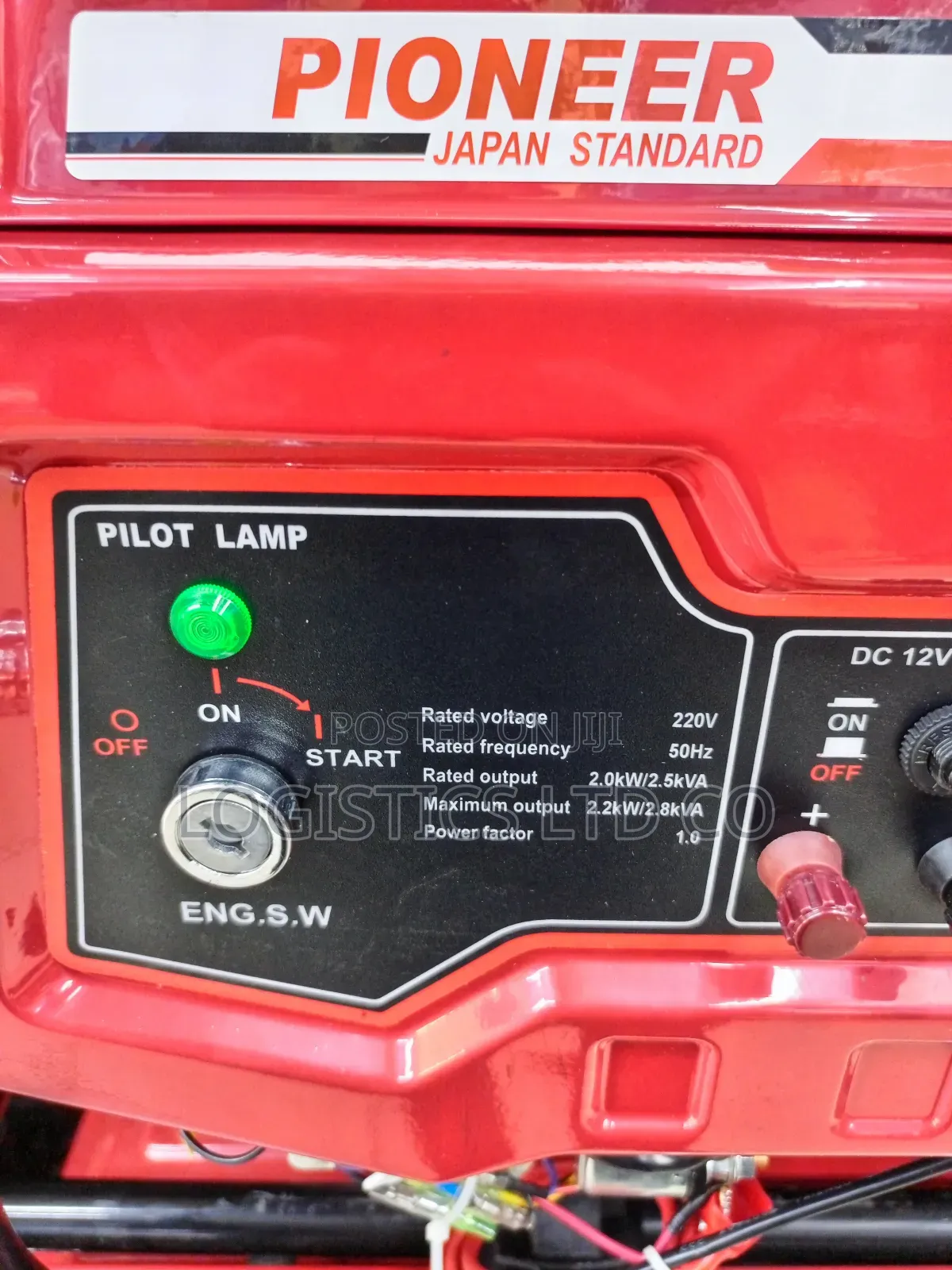 Pioneer Japan 2.8kva Pn2500en Recoil/Electric Generator